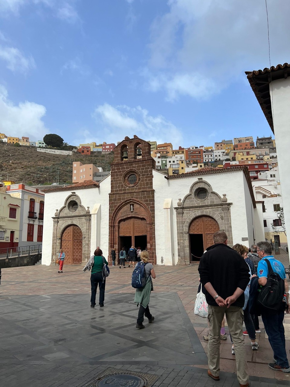 Spanien - San Sebastián de La Gomera - Die Kirche von San Sebastian. Da drin hat schon Columbus gebetet, bevor in See stach.