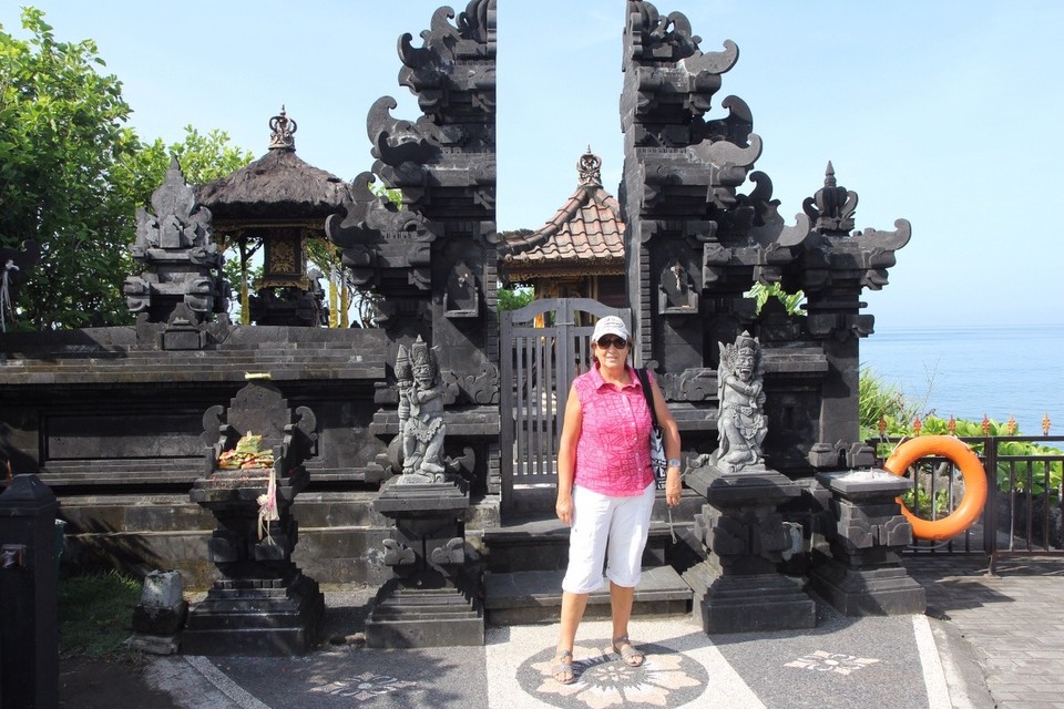 Indonesien - Badung - Eingang zum Tempel