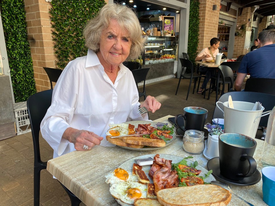 Australien - Sydney - Unser erstes Morgenessen in Sydney