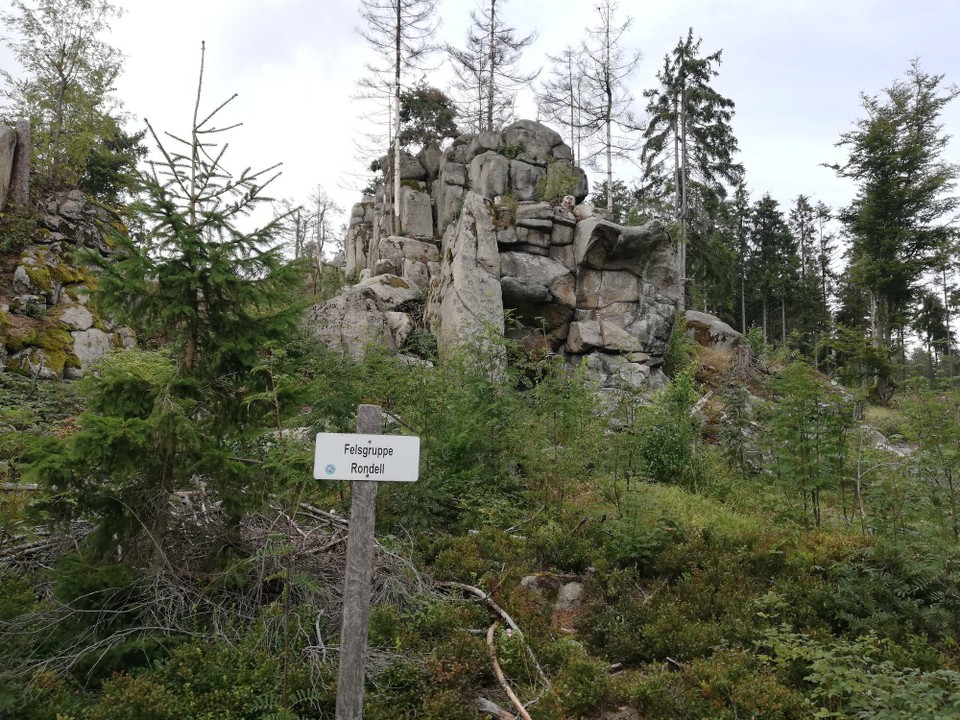 Deutschland - Kirchenlamitz - Überall Granit in tollsten Formationen 