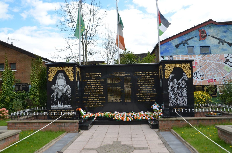 Vereinigtes Königreich - Belfast - Memorial an der Falls Road