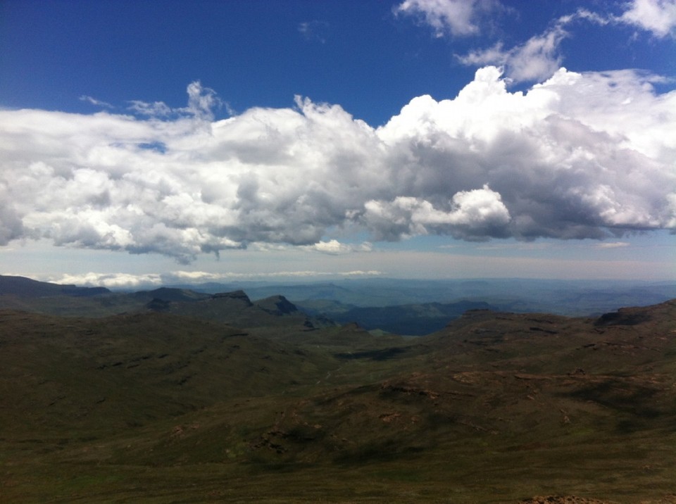 Lesotho - unbekannt - Neujahrswanderung: Endlose Sicht,..., und das 360°.