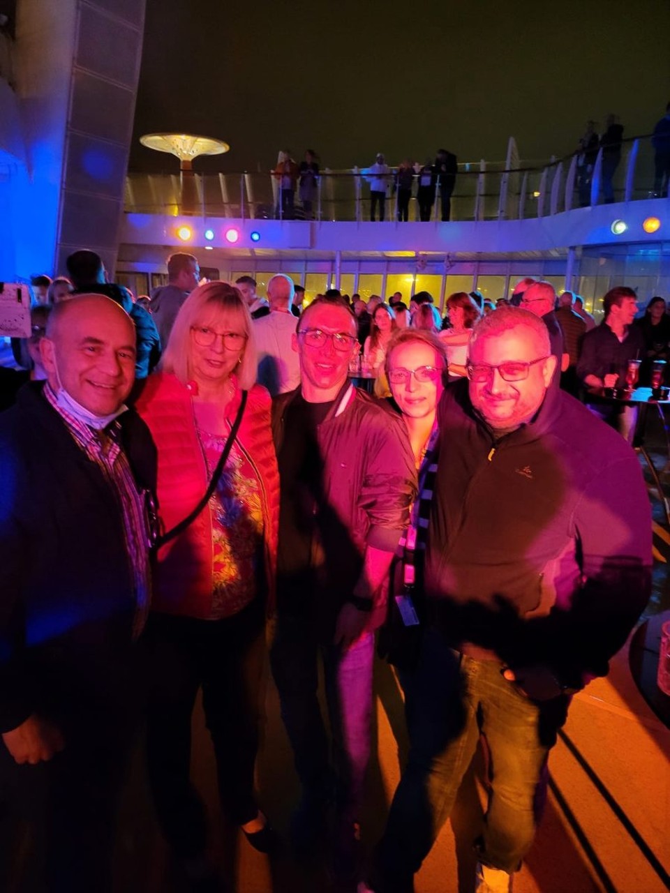 Spanien - Las Palmas de Gran Canaria - Wir, Patrice, Hans und Mandy