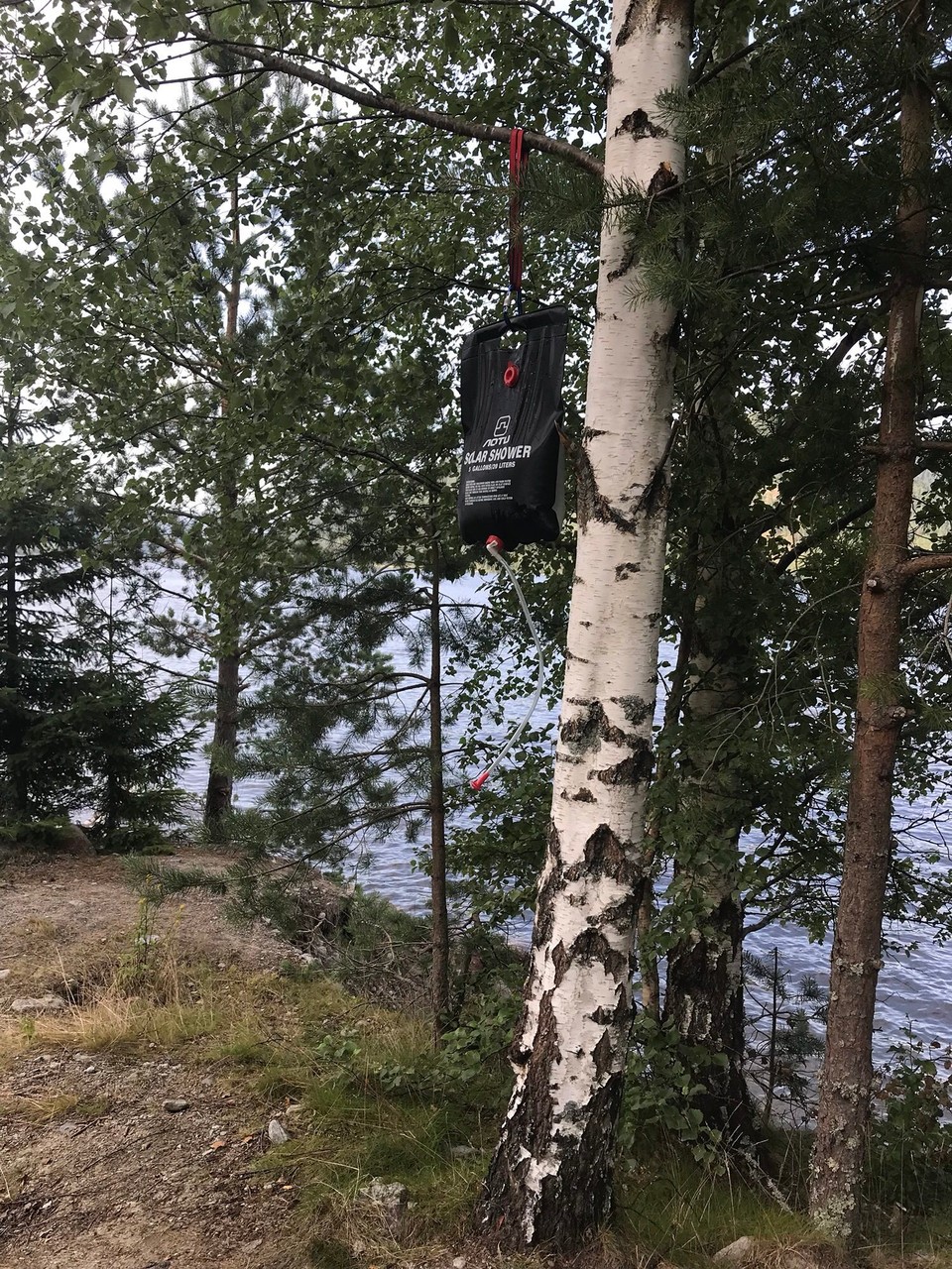 Norwegen - Bygland - Unsere Hightech-Dusche 