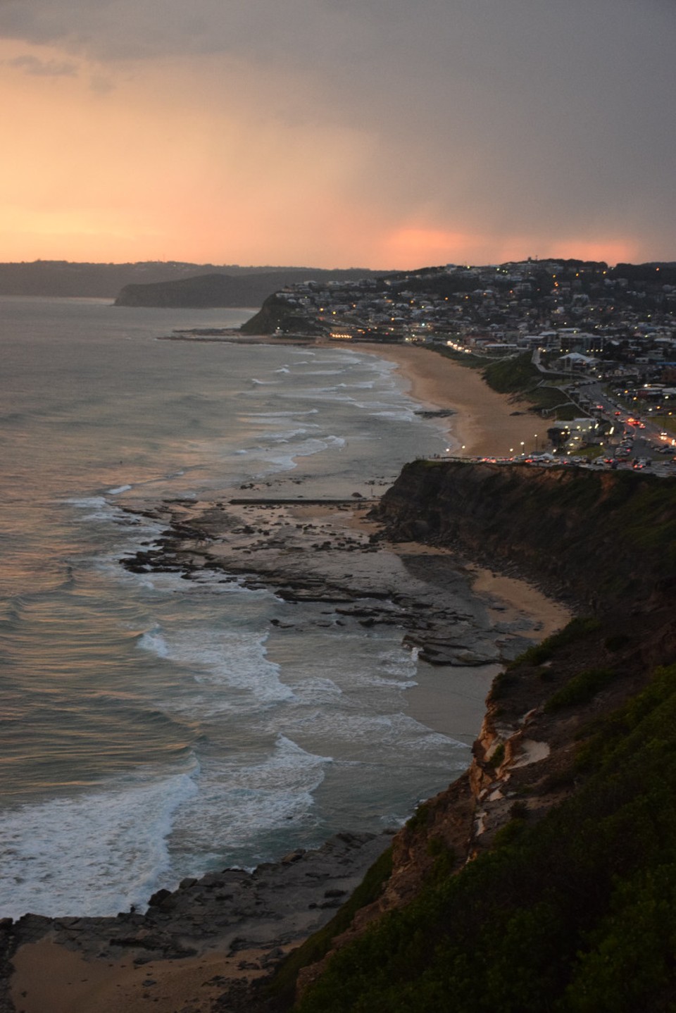 Australien - Hunter Valley - Der verpasste Sonneruntergang an Bar Beach