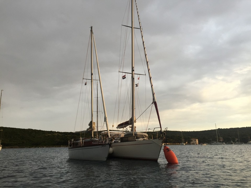 Kroatien - Ilovik - Die zwei schönsten Schiffe Kroatiens