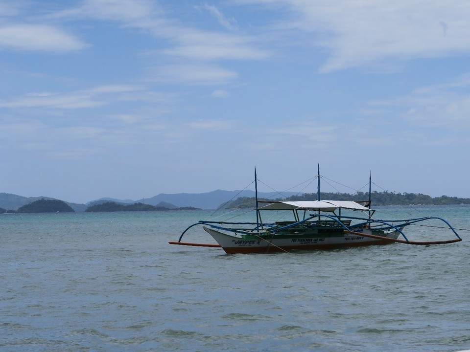 Philippines - San Vicente - La banka traditionnelle