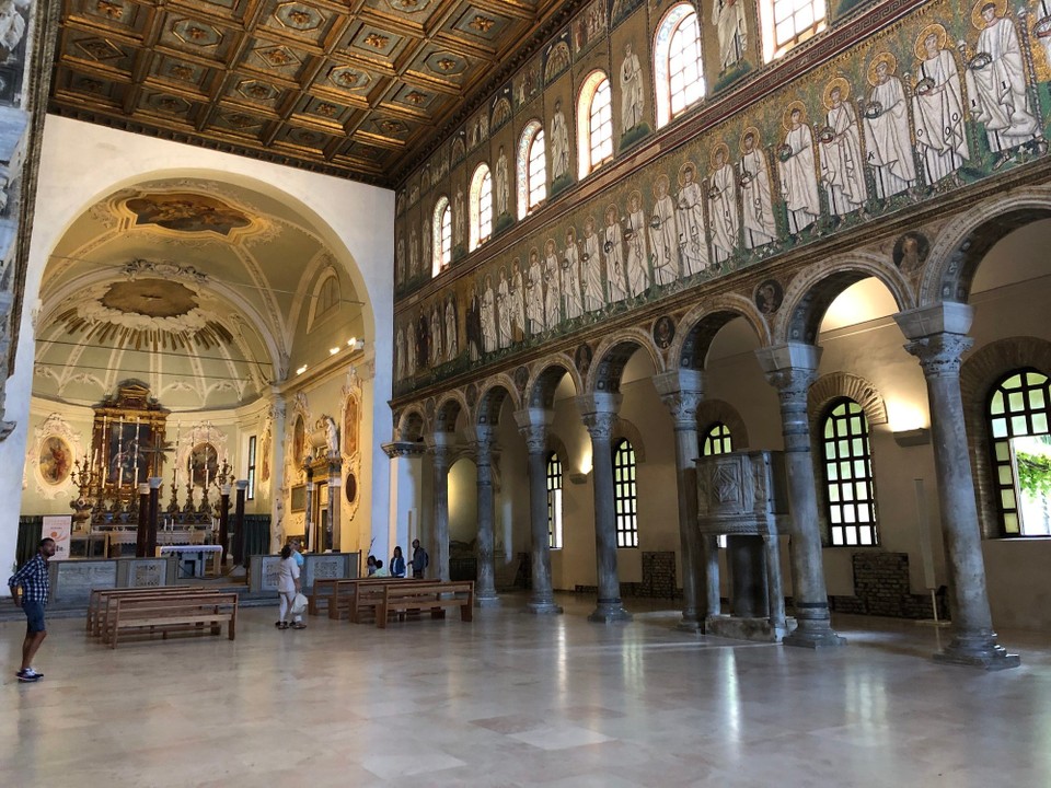 Italien - Ravenna - Kirche Sant´ Apollinare Nuovo (6. Jh.)