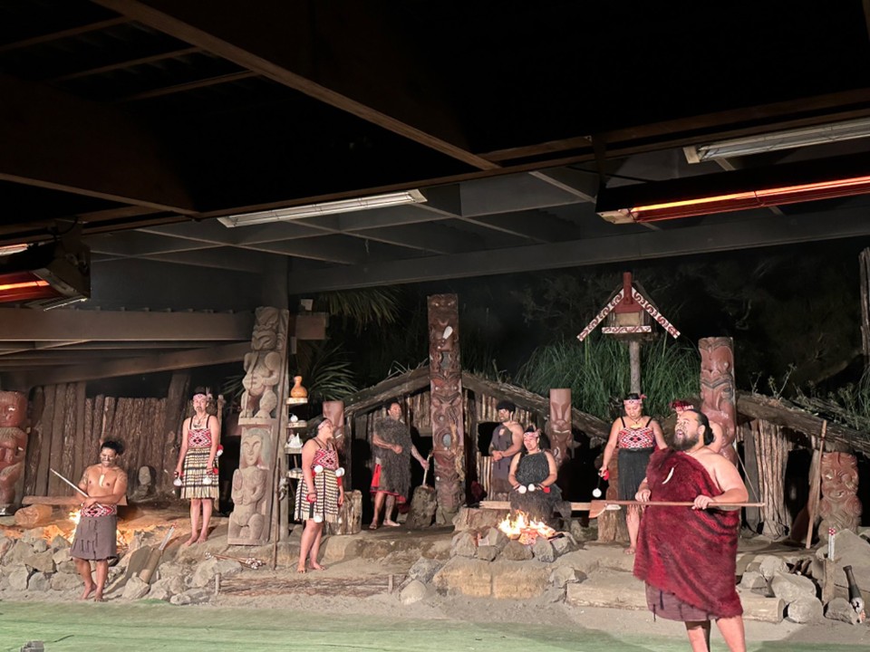 Neuseeland - Rotorua - Ich saß neben einem Waliser, der von der Südinsel kam und mir das Bungi in Queenstown schmackhaft machen wollte