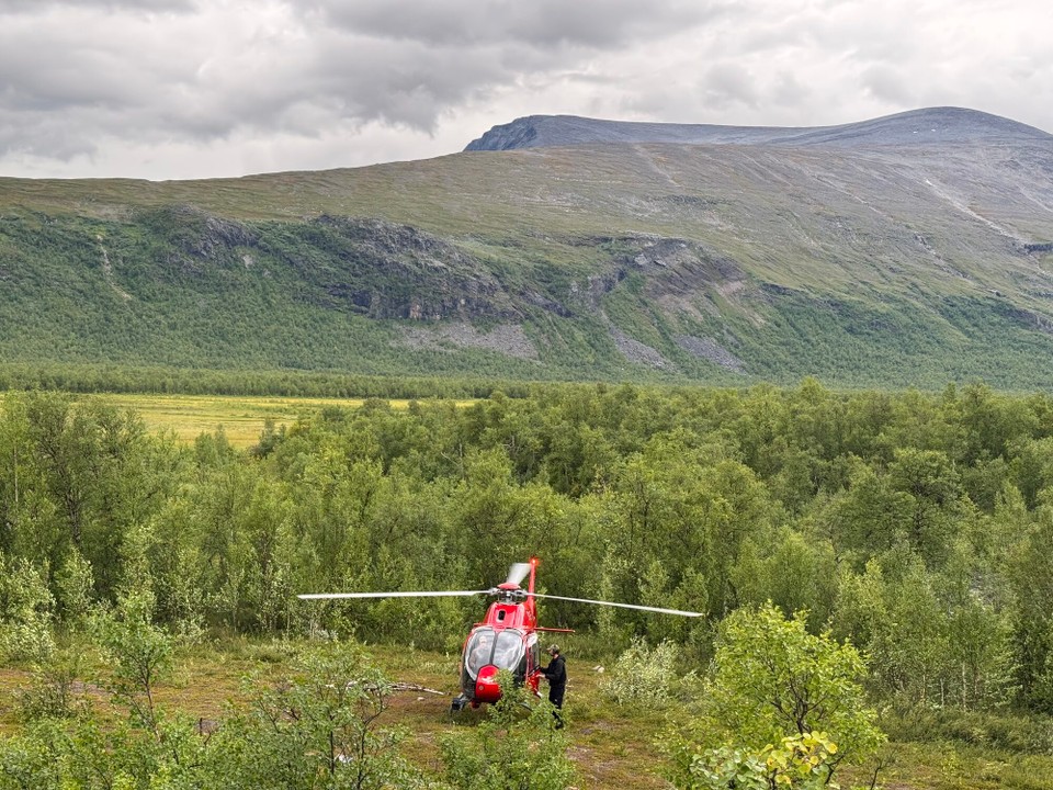 Schweden - Kiruna - Gut, wenn Hilfe schnell kommt