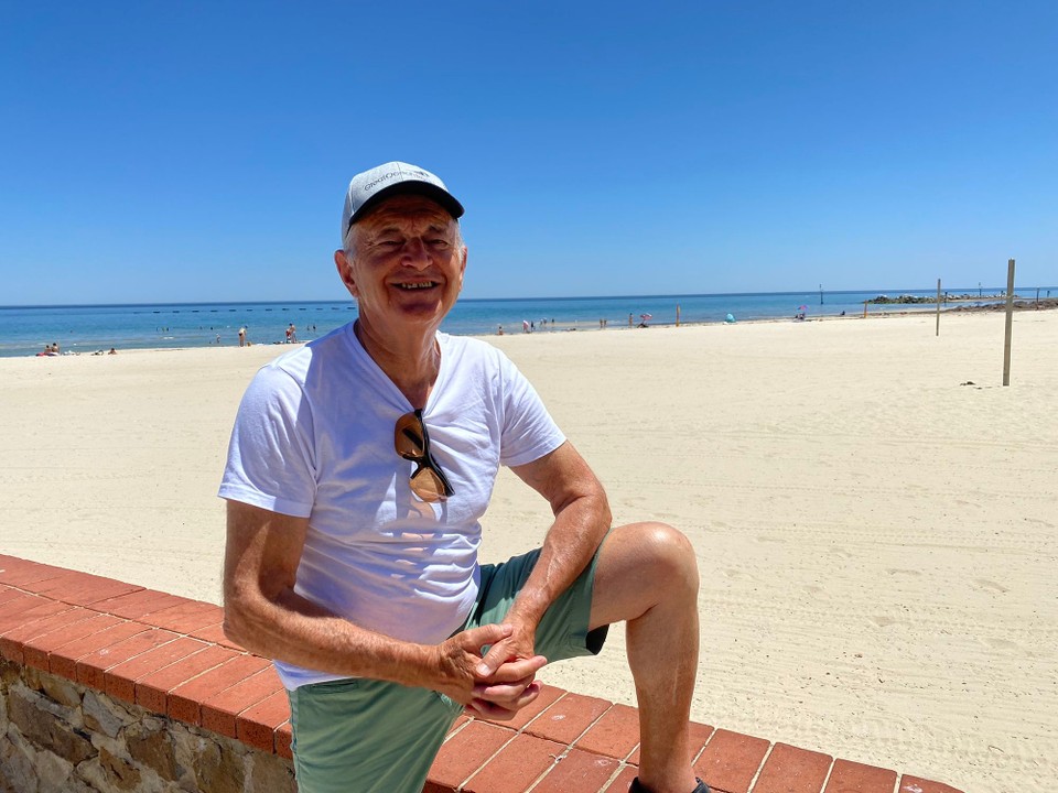 Australien - North Adelaide - an der Glenelg Beach


