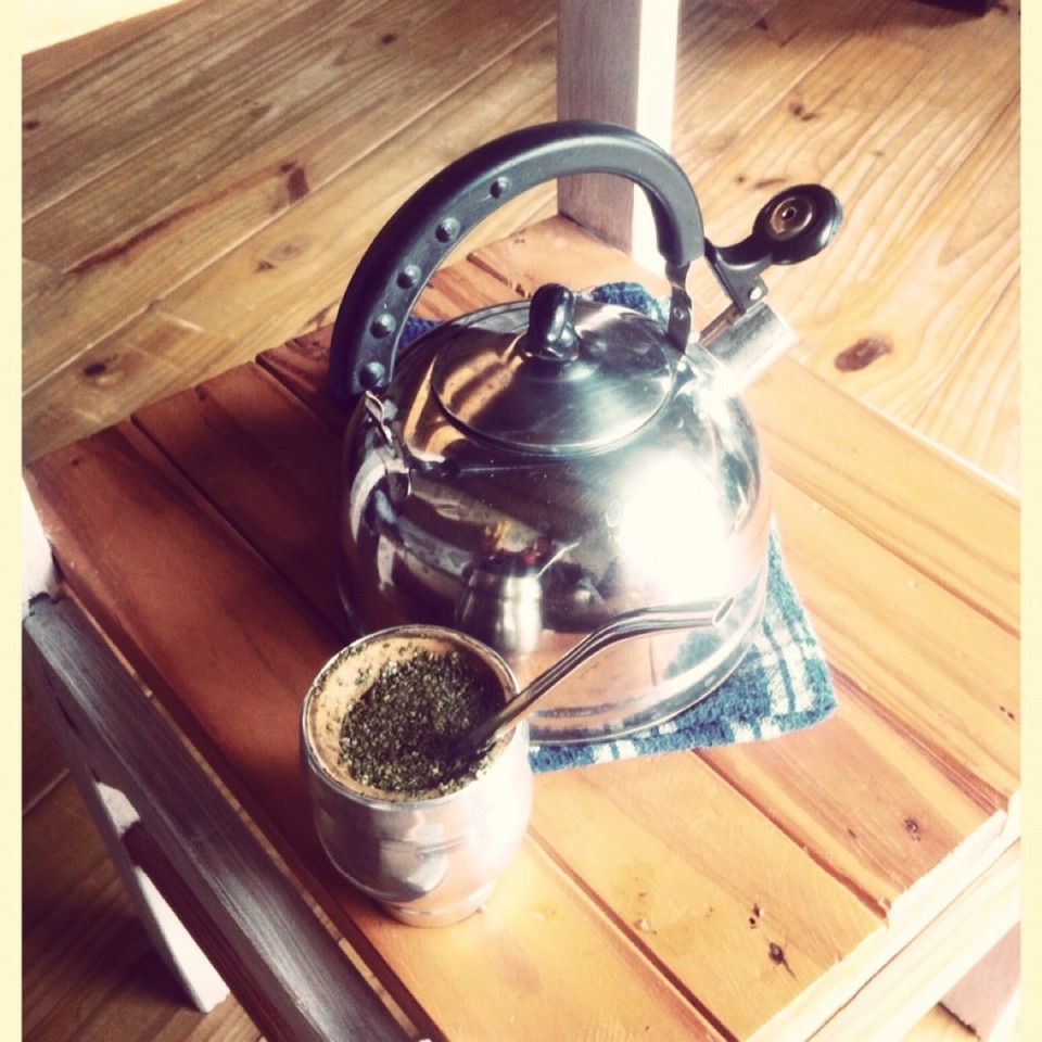 Uruguay - Punta del Diabolo - getting addicted to mate :)