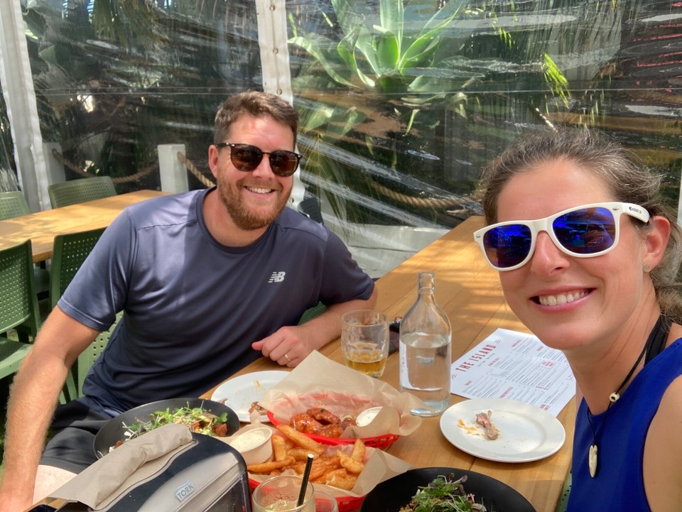 Neuseeland - Te Puke - Lunch mit Cocktail 😎