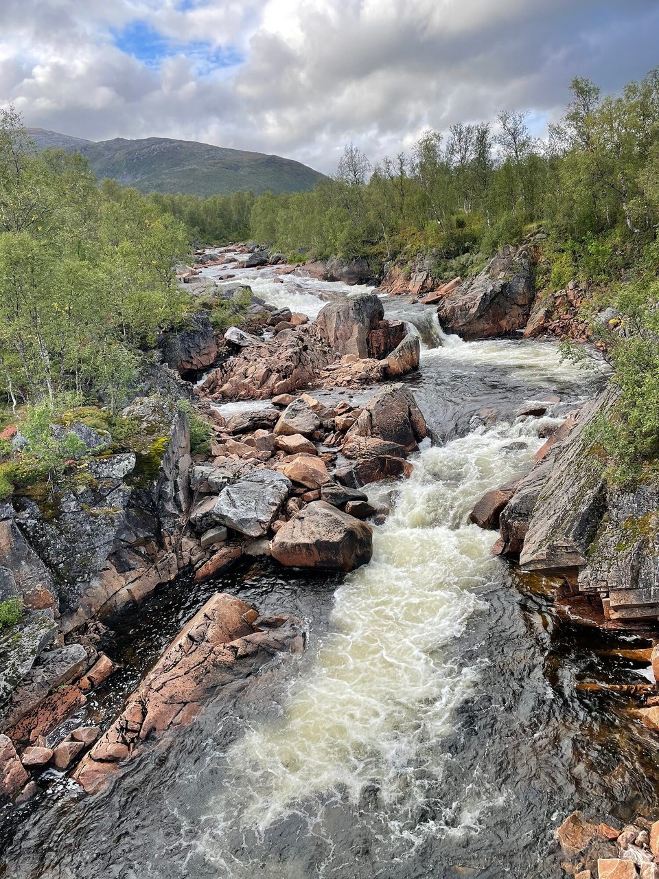 Norwegen - Kaldfarnes - Storforsen 