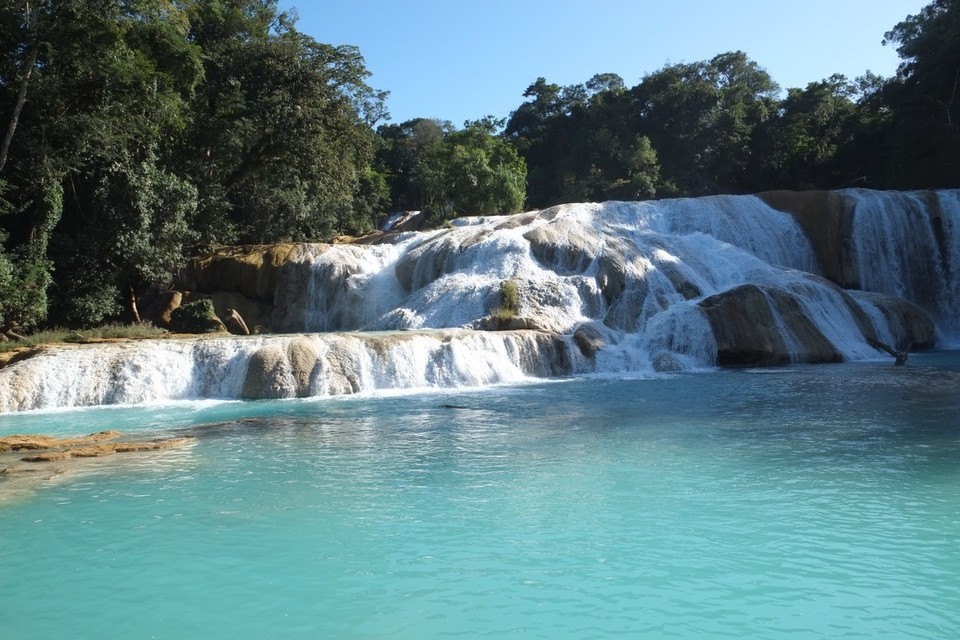 Mexiko - Aguas Azul - 