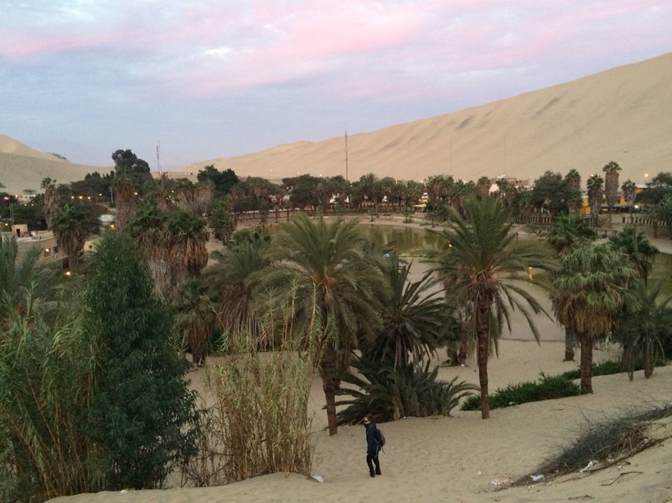 Peru - Huacachina - Abendstimmung