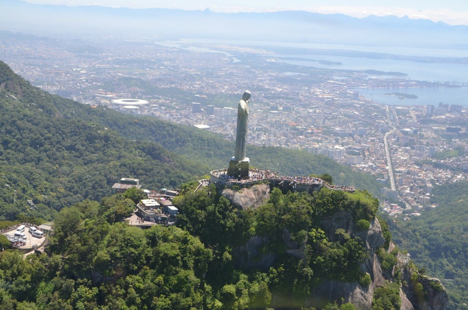 Brasilien - Rio de Janeiro - Vue op Rio Osten