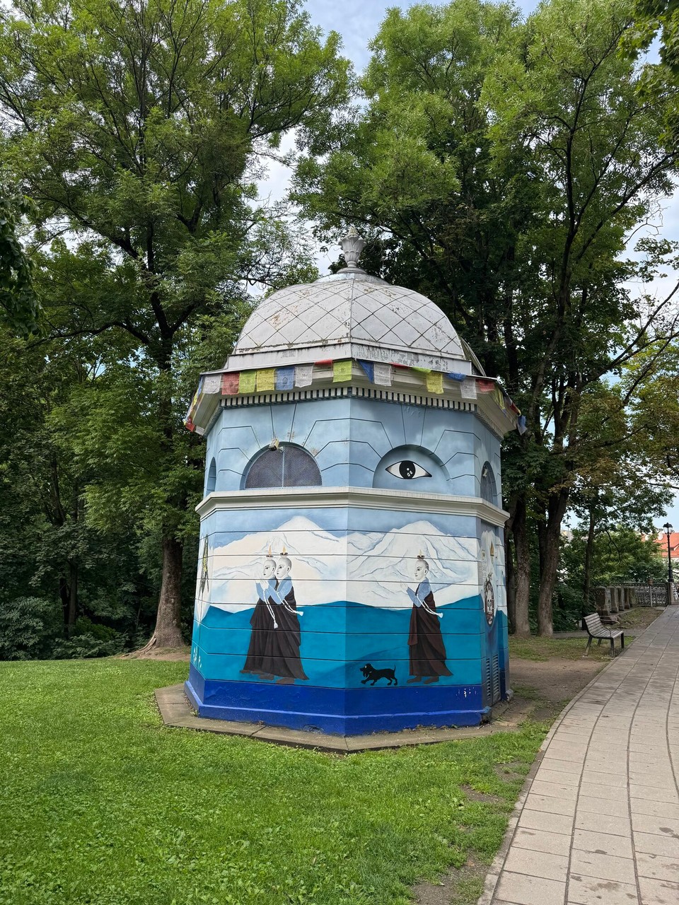 Litauen - Vilnius - Der Dalai Lama war auch schon hier 