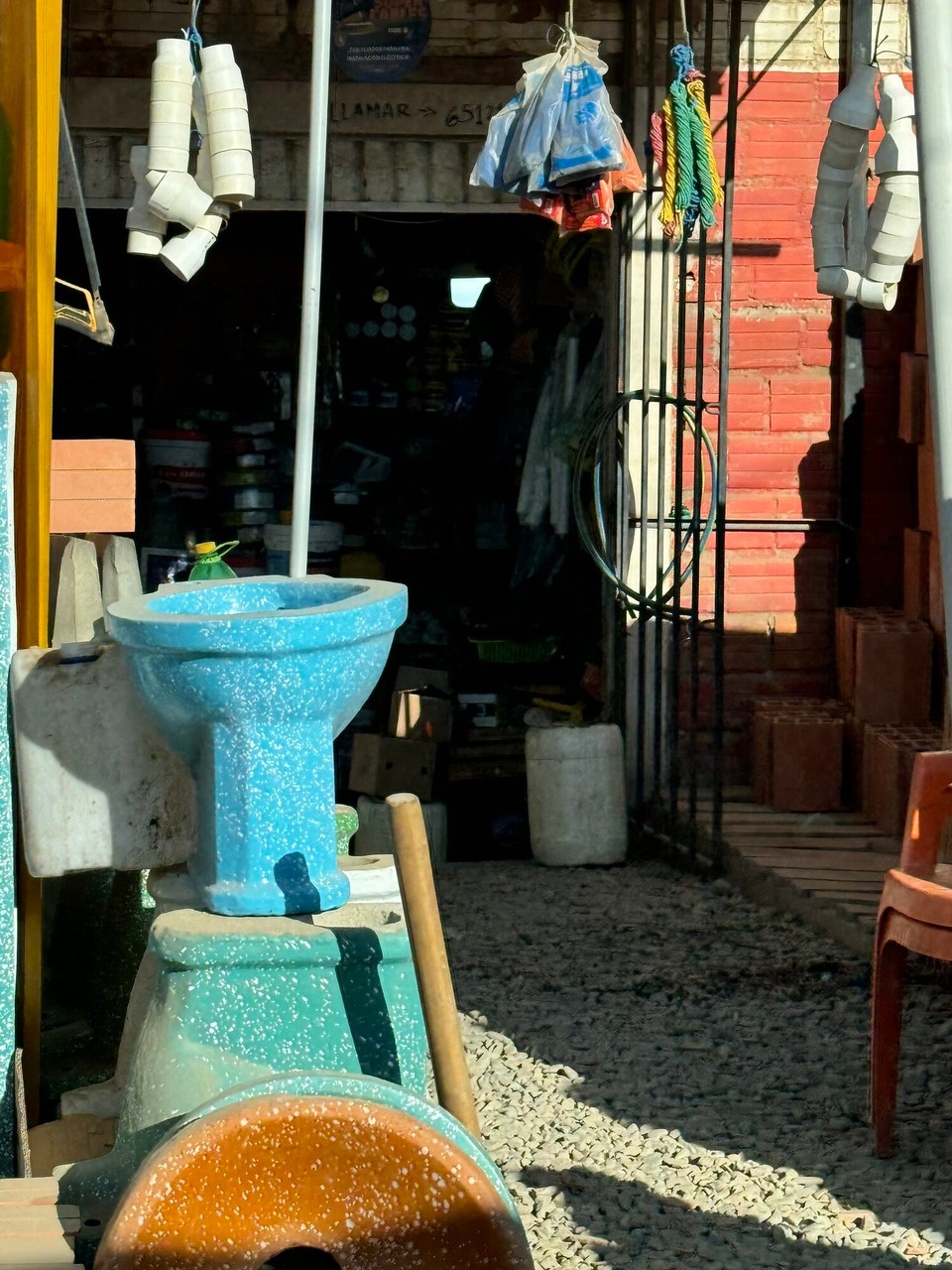 Bolivien - Salar de Uyuni - Baumärkte am Straßenrand