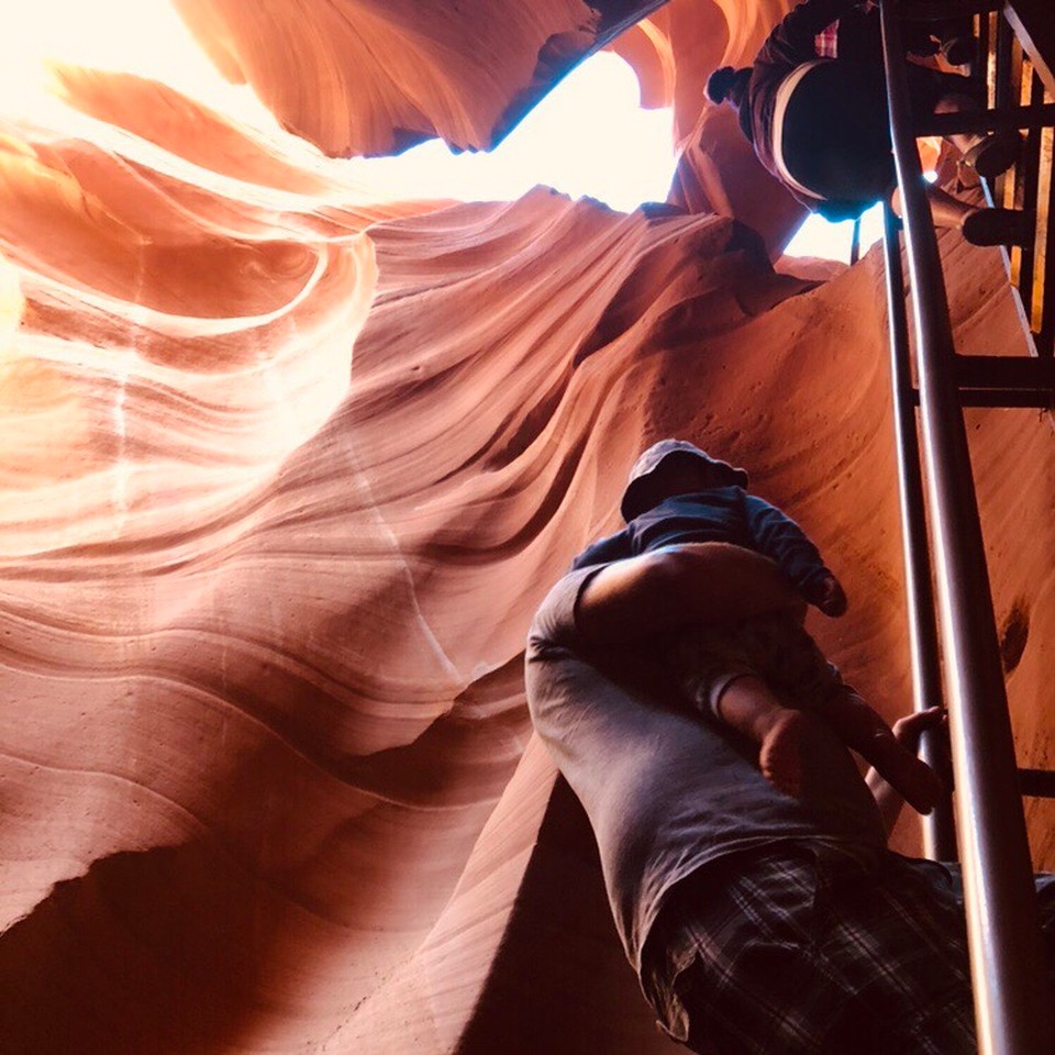 Vereinigte Staaten - Page - Ab in die Tiefen des Lower Antelope Canyon