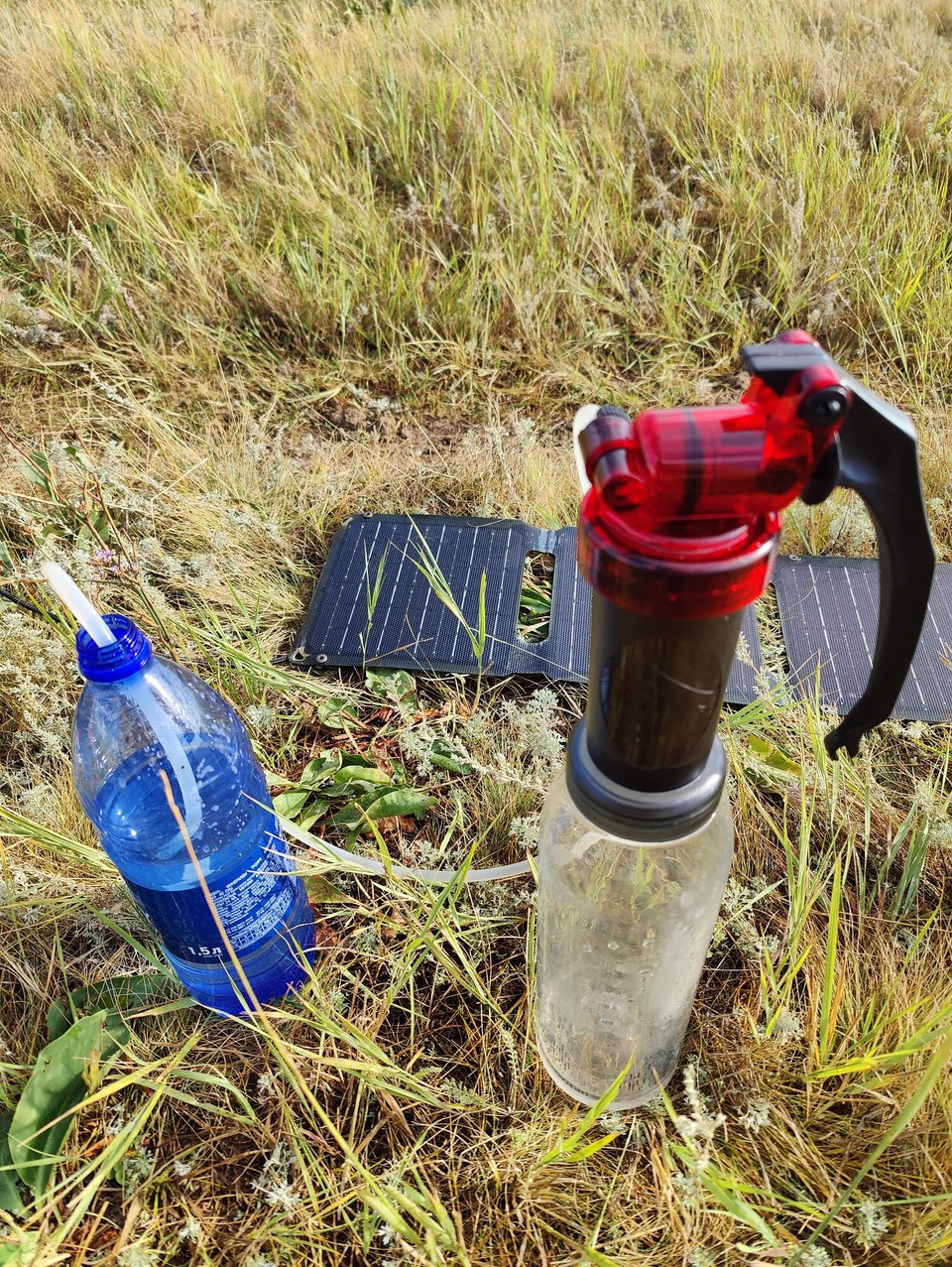 Kasachstan - Shaglak - Mein Filter im Einsatz