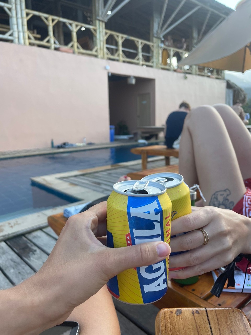 Kolumbien - Santa Marta - … Happy Hour Bier 🍻…