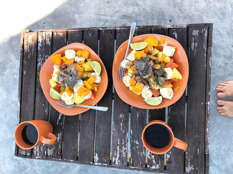 Mexiko - Tulum - Frühstück!