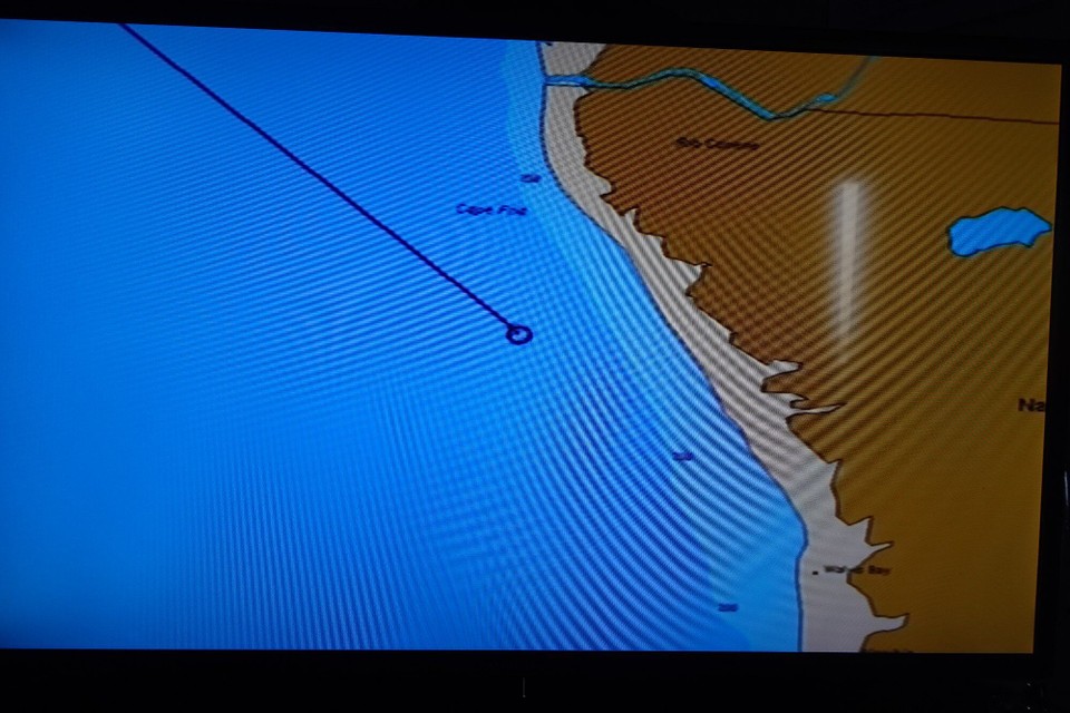Namibia - Walfischbucht - 23-1-2024 em 14:15
20°5' S an 11°29' W