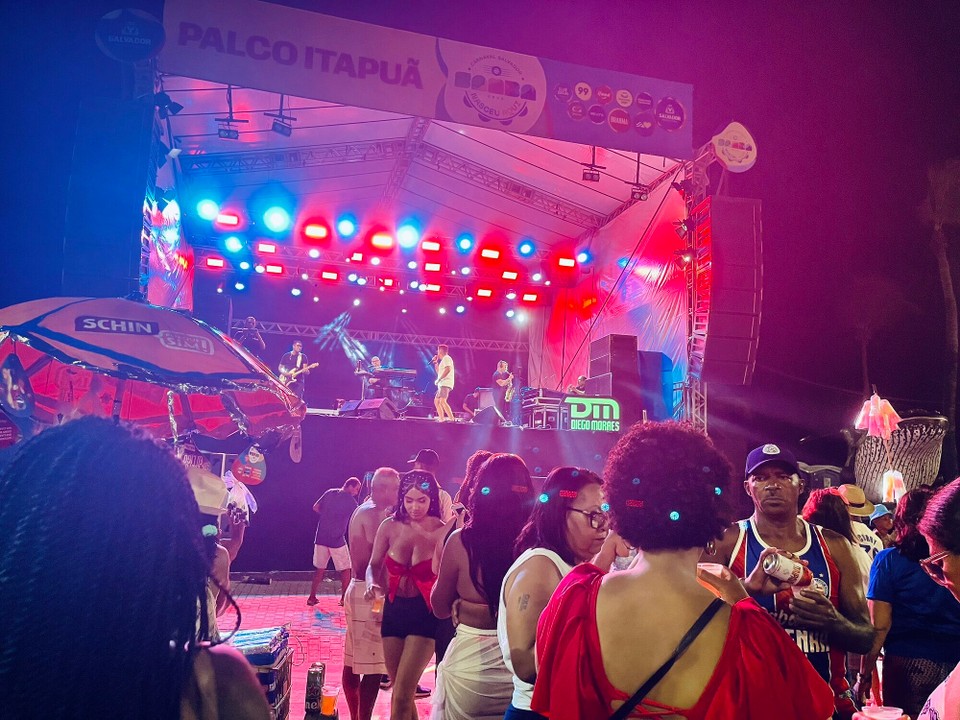 Brasilien - Salvador - Bühne