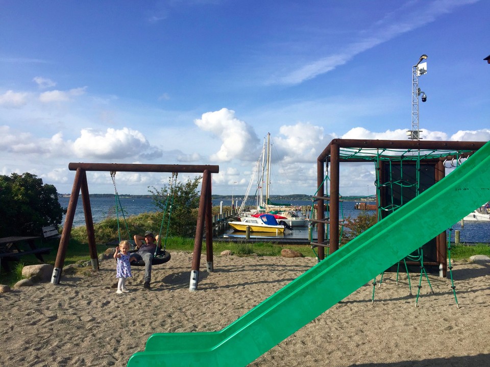 Dänemark - Svendborg - Spielplatz Spaß am Hafen