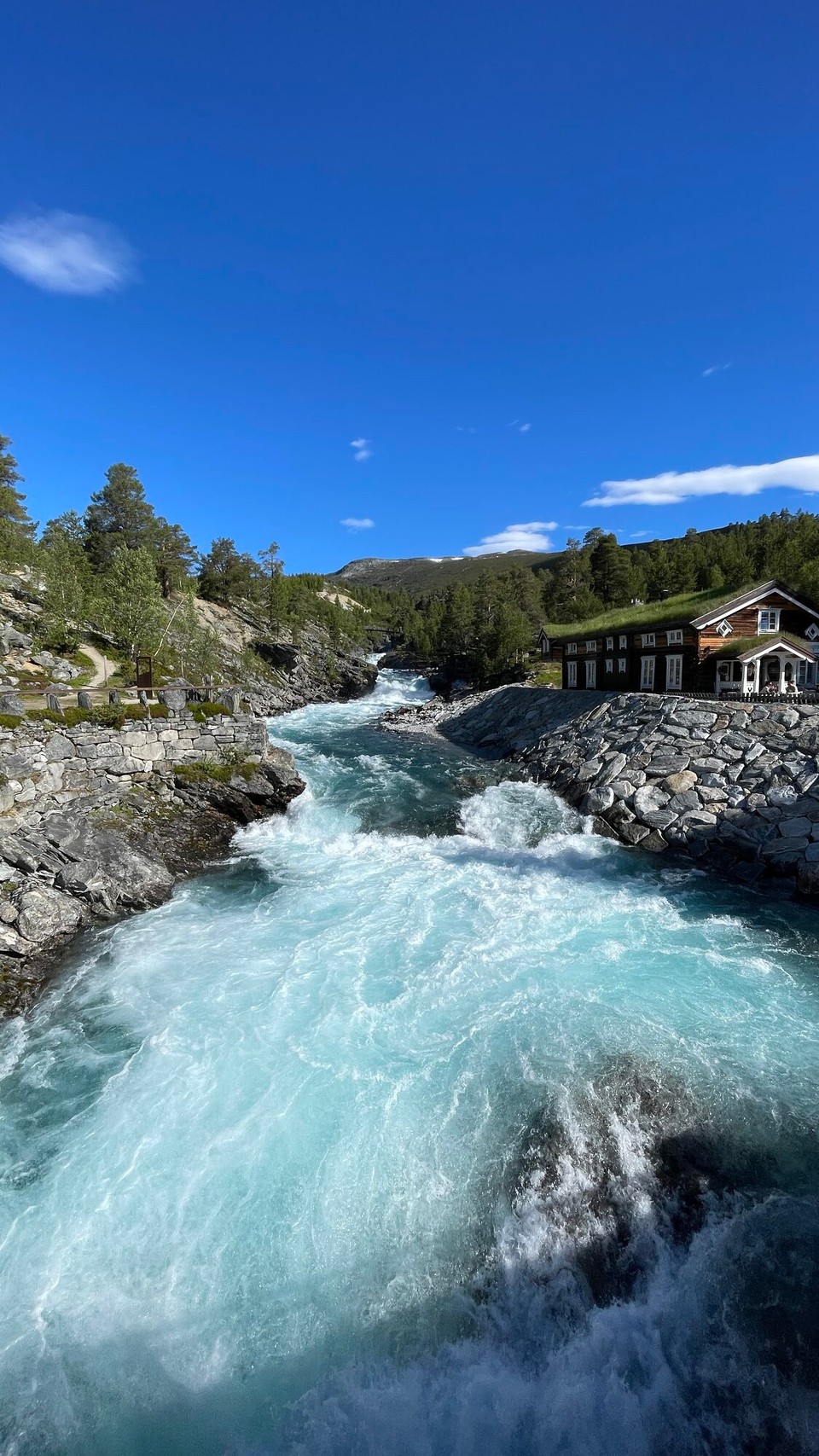 Norwegen - Geiranger - Reinheimen Nasionalpark, Billingsfossen