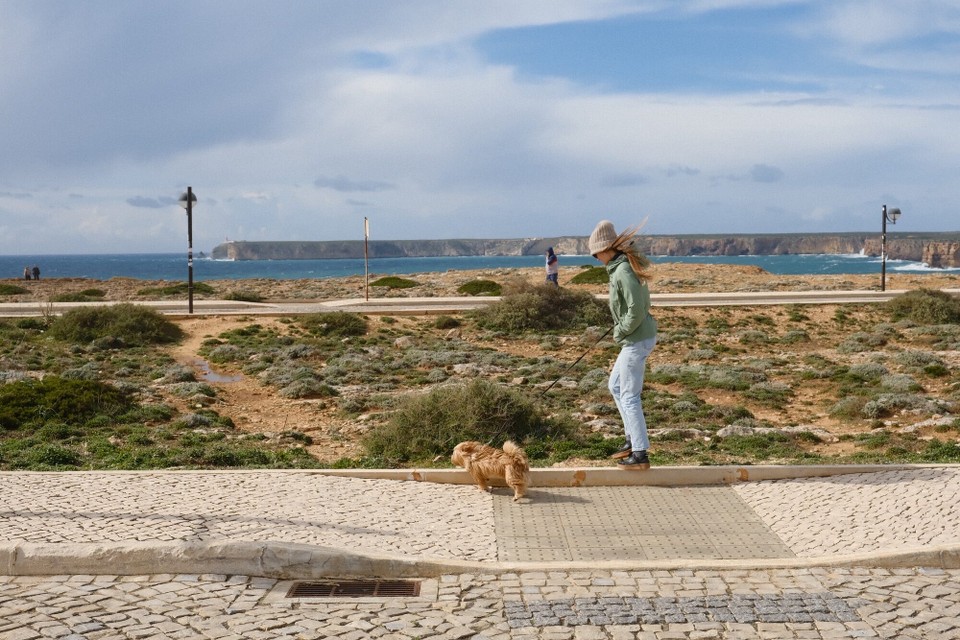 Portugal - Sagres - Es war sehr windig. 😄