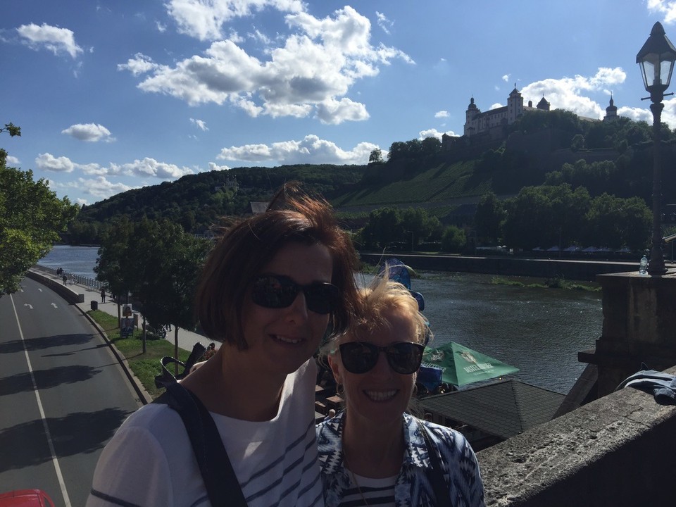  - Germany, Würzburg - Marienberg Fortress from the Old River Main Bridge