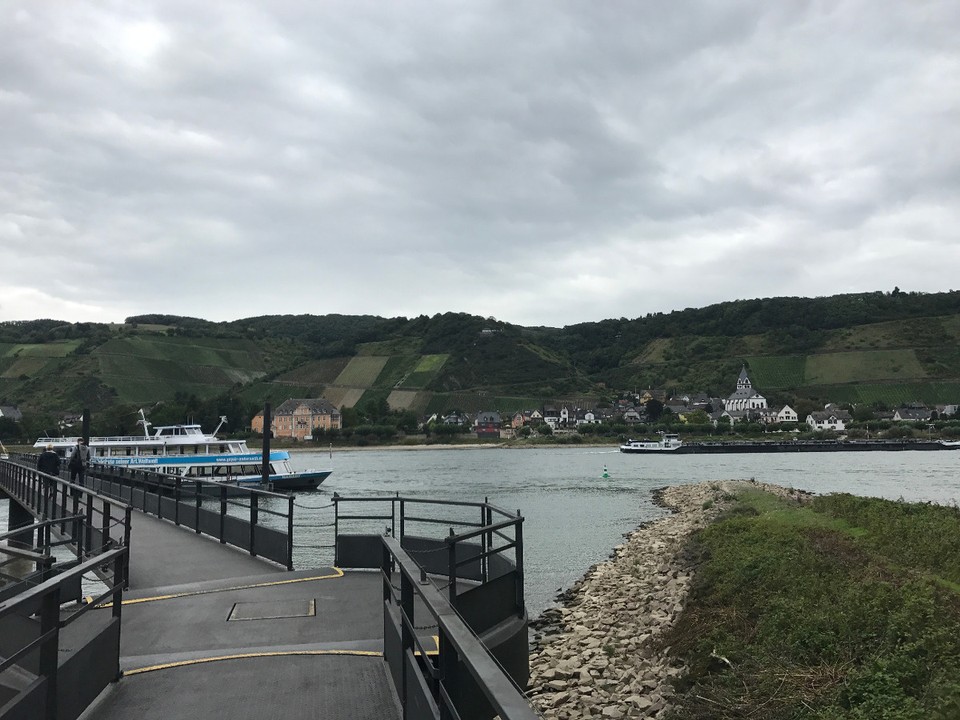 Deutschland - Andernach - Und zurück geht es wieder per Schiff.
