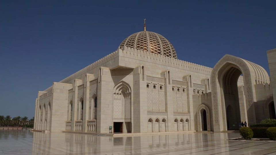 Oman -  - Gebetshalle der Männer 