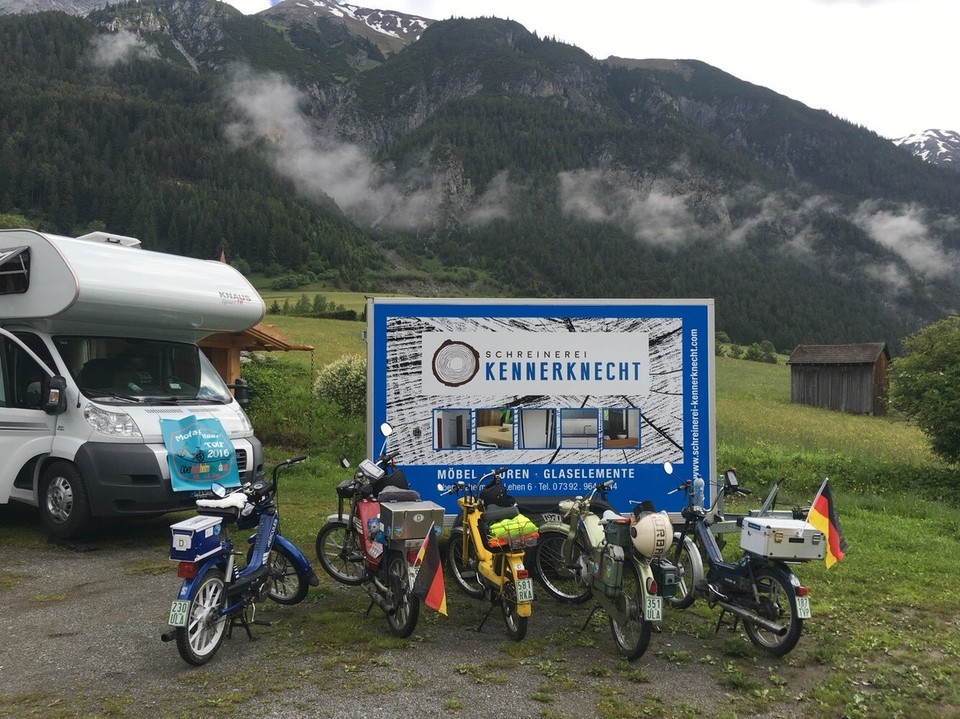 Österreich - Pettneu am Arlberg - Ein großes Danke nochmal an unseren Sponsor.