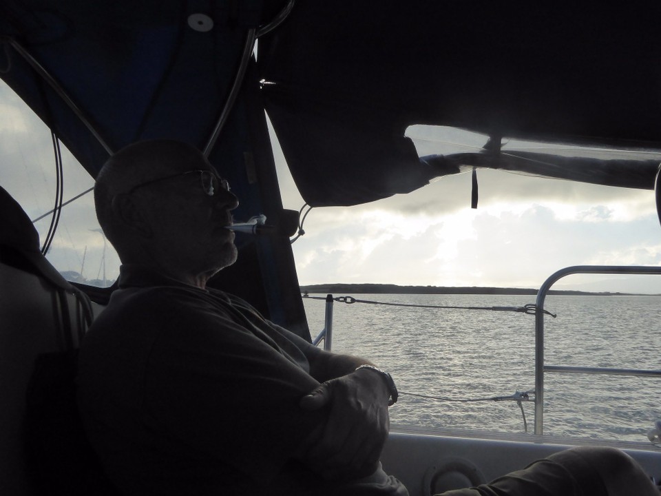 Ireland - Baltimore - Finally enjoying Fathers’ day with an onboard pipe and relax.