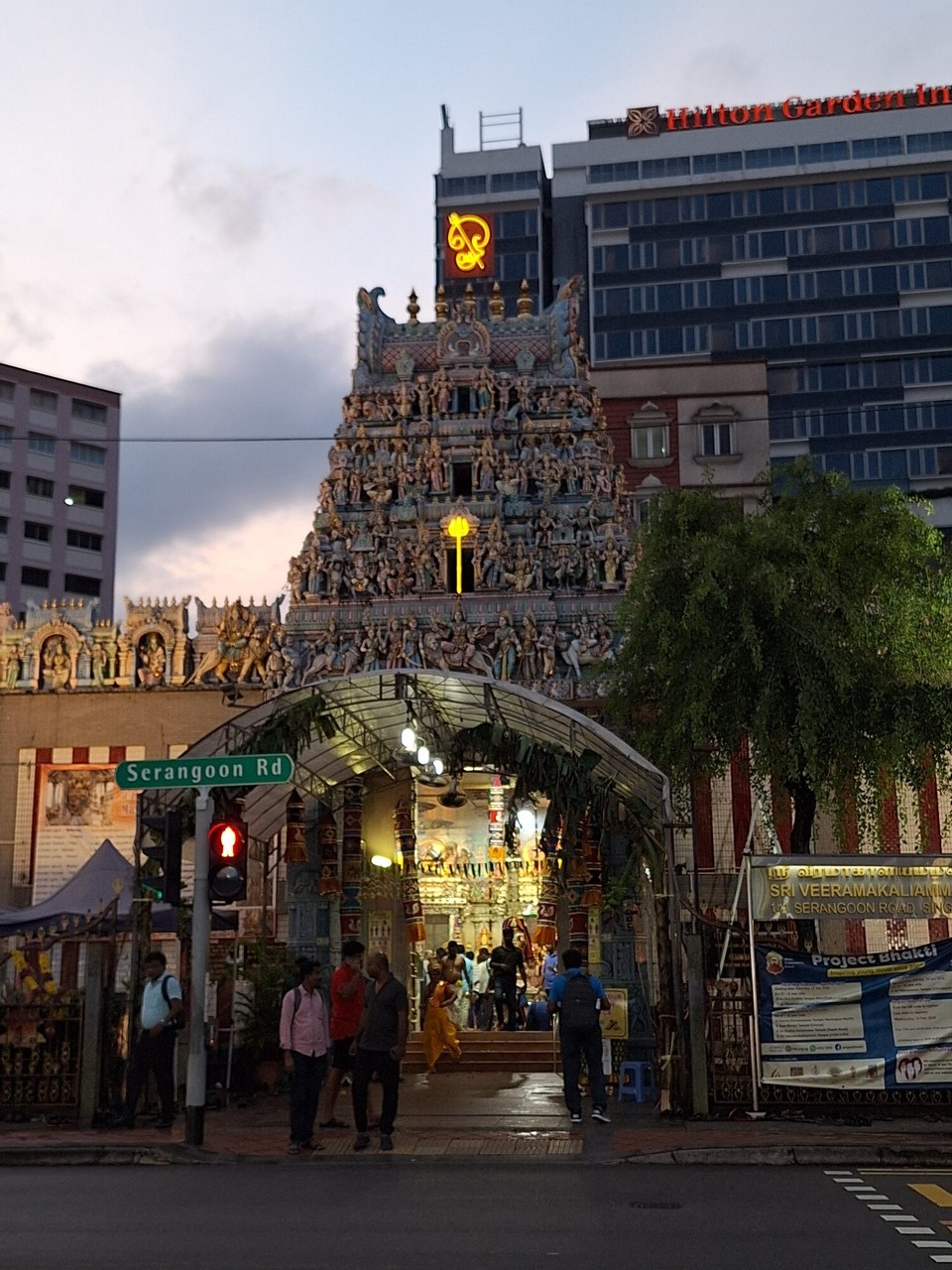 Singapur - Singapore - Sri Veersmakaliamman Tempel 