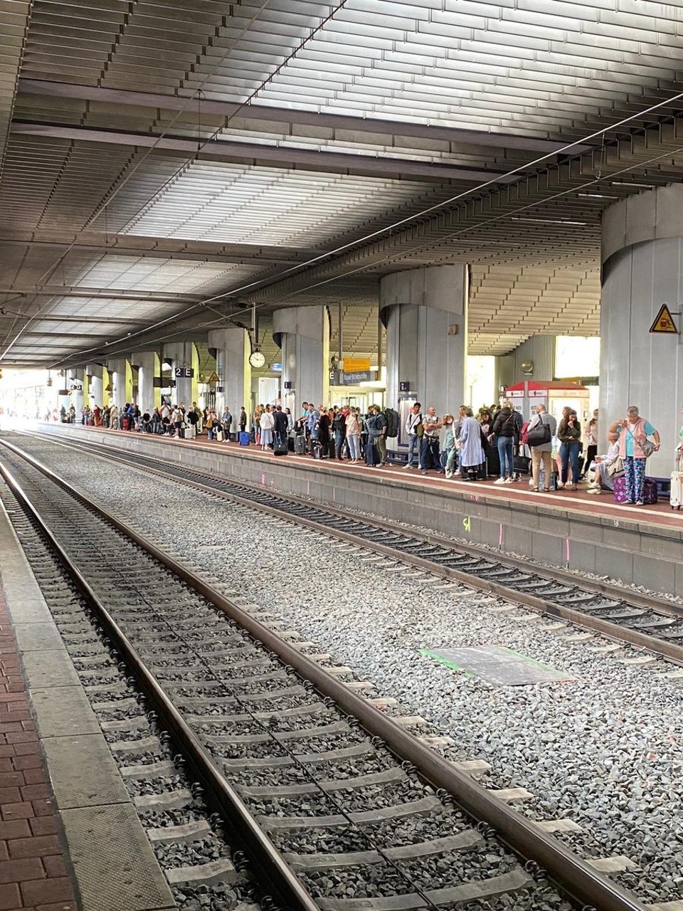 Deutschland - Kassel - Dies war Gott sei Dank nicht unser Gleis. 