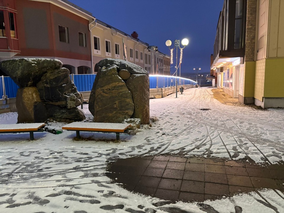 Schweden - Jukkasjärvi - Das alte Zentrum - verlassen & versperrt 