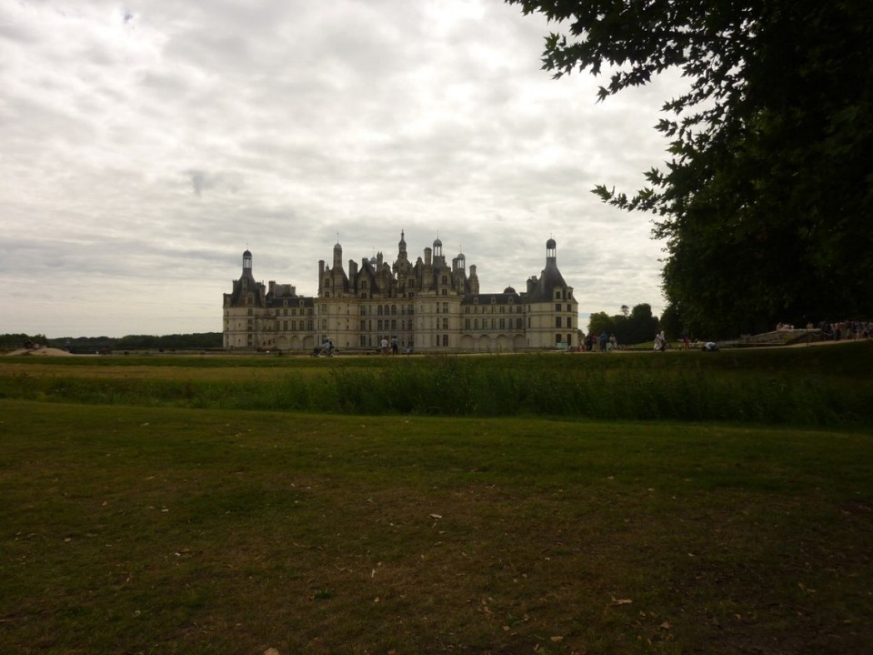 Frankreich - Chambord - Chembois vom Park aus gesehen.