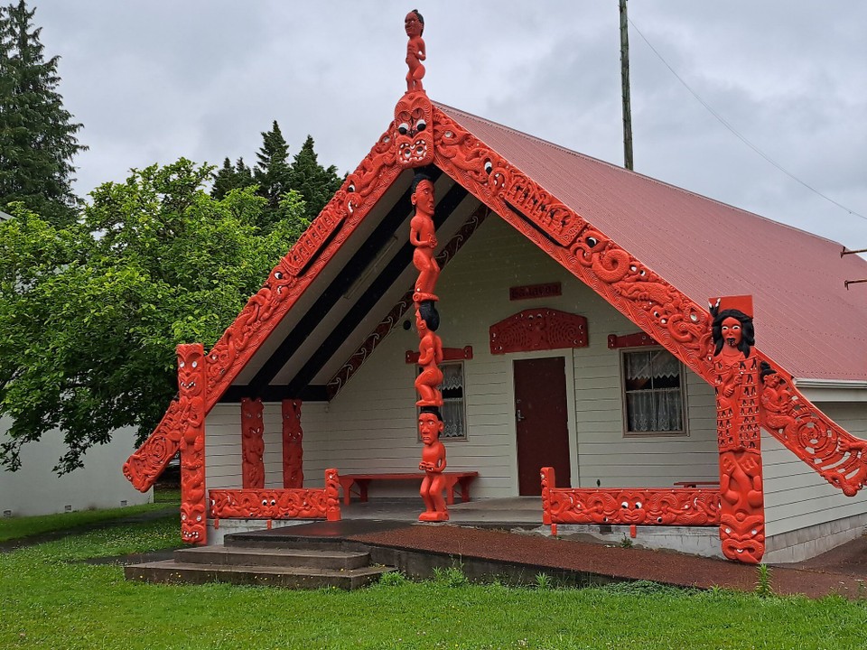 Neuseeland - Taumarunui - Versammungshaus 