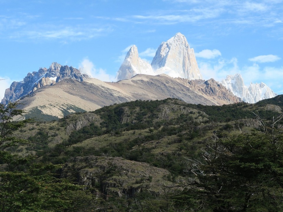 Argentina - El Chaltén - Il est beau ce fitz roy depuis le bas...