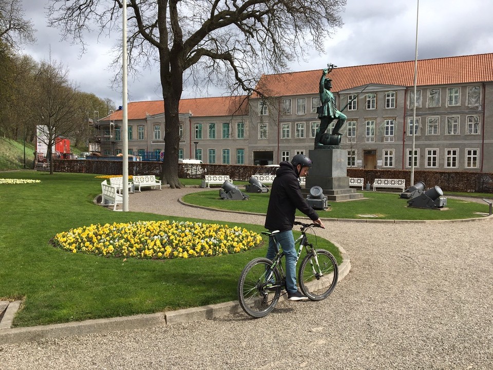  - Dänemark, Fredericia - Endlich in Fredericia angekommen. Hier begrüßt uns der "Tapfere Landsoldat". Das erste Denkmal für einfache Soldaten.