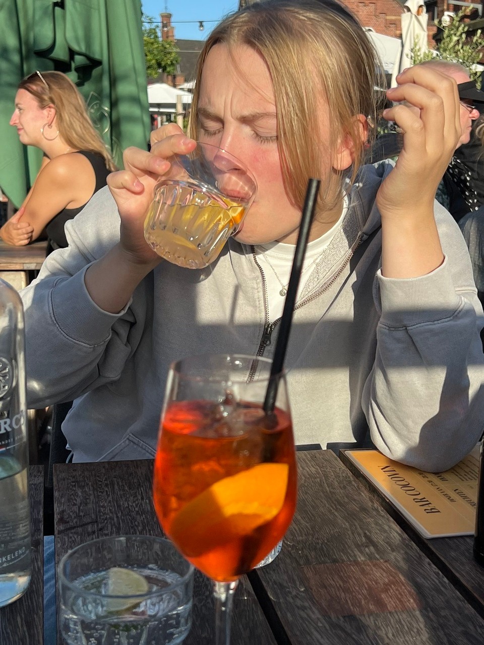 Niederlande - Amsterdam - Der Aperol Spritz schmeckte nicht. 