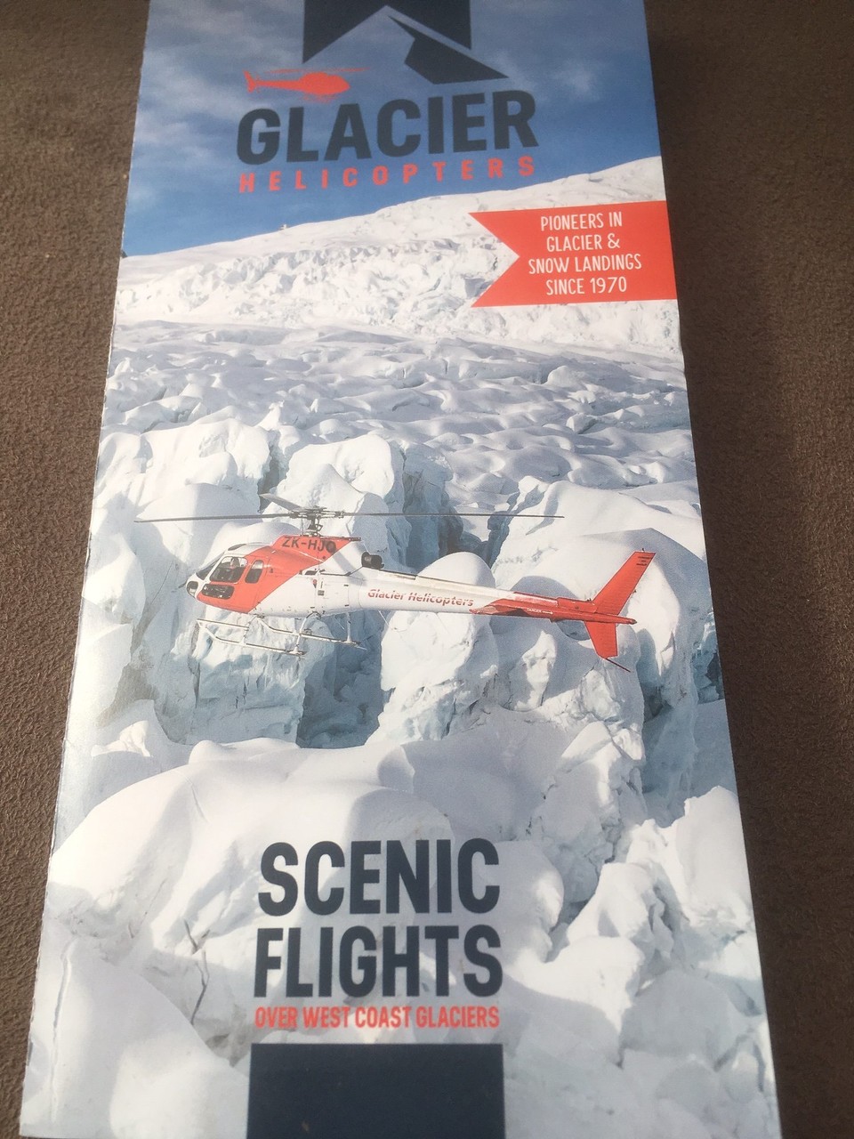 Neuseeland - Fox Glacier - Unsere Fluggesellschaft.