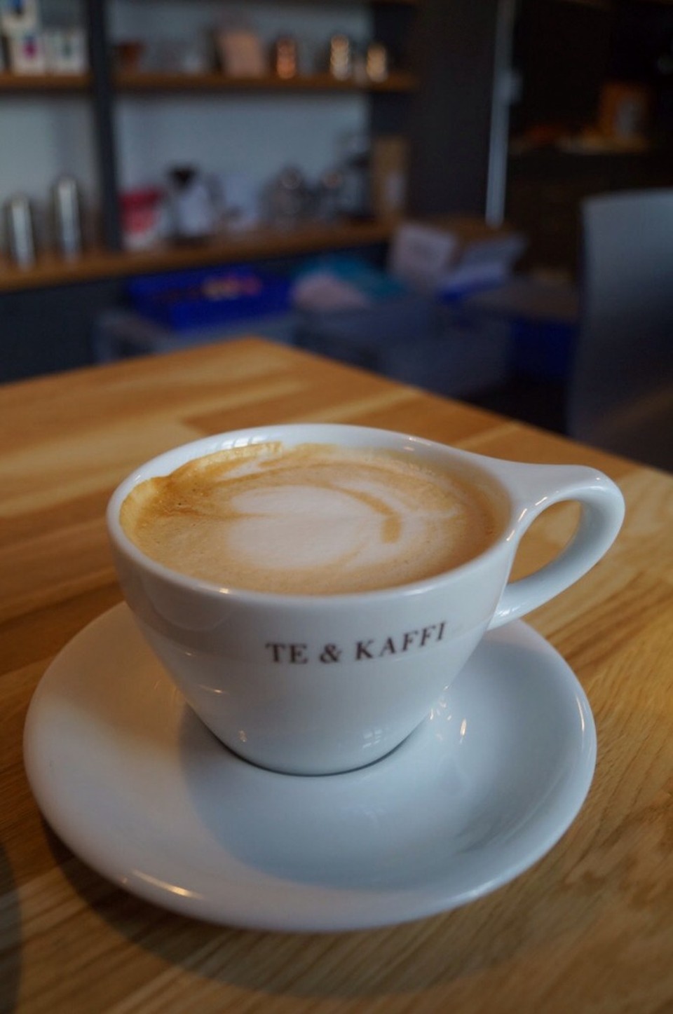 Island - Reykjavík - Cafe Latte war ok.