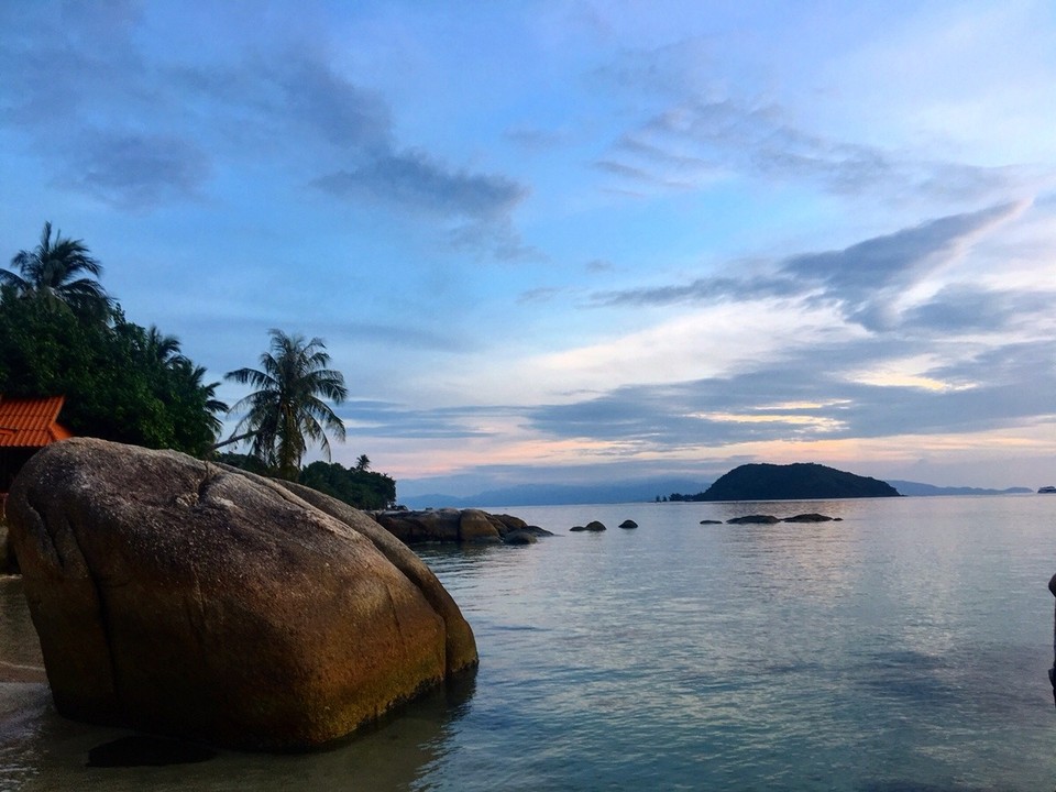 Thailand - Amphoe Ko Pha-ngan - HAAD PLAI LEAM BEACH 💜