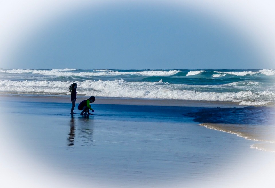 Australia - Brisbane - Childhood delights to be found at the beach
