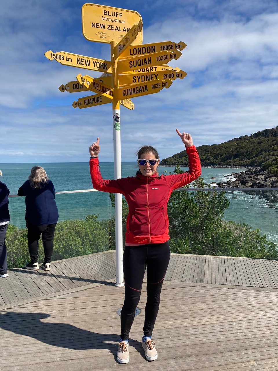 Neuseeland - Bluff - Nur noch 4810km bis zum Südpol 🤪😅
Bluff ist somit der südlichste (Wohn-) Ort der Südinsel Neuseelands 🤓
